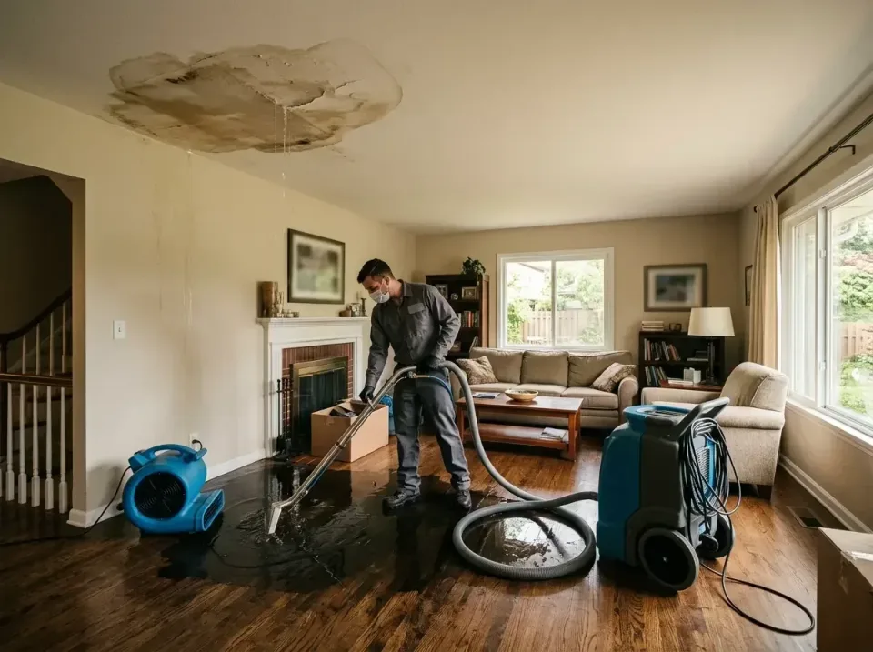 attic-pipe-burst-ceiling-drip-008 — frequently asked questions, Water Damage Restoration & Carpet Care in Sullivan City, TX